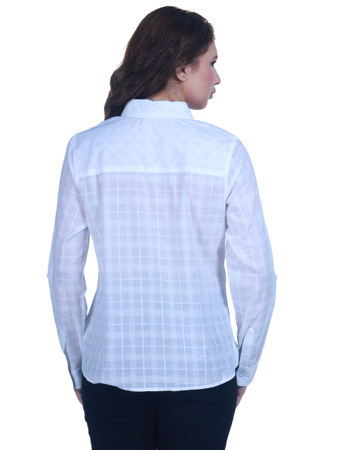 Women Checkered Printed Shirt