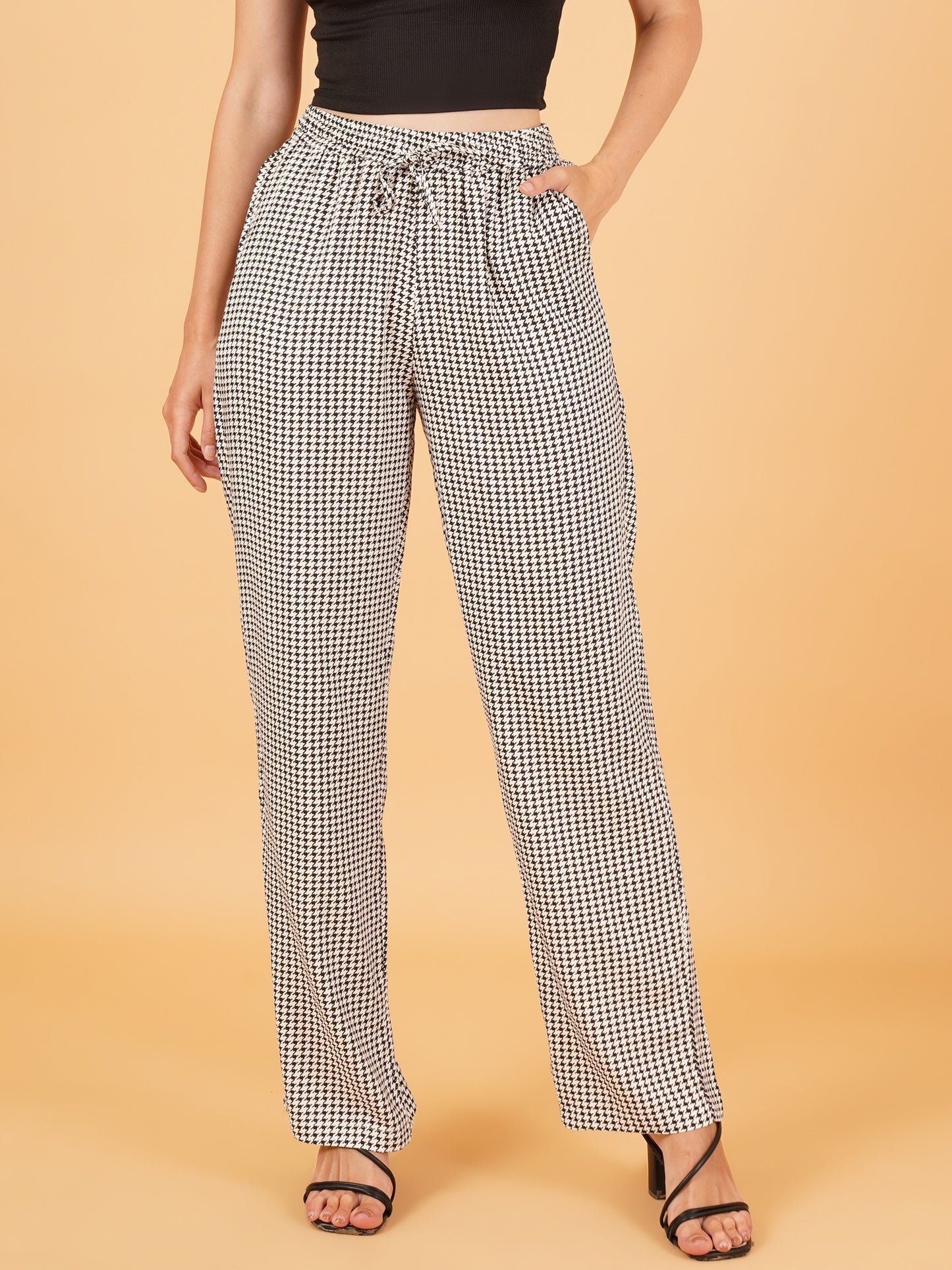 The Monochrome Glow Lounge Pants