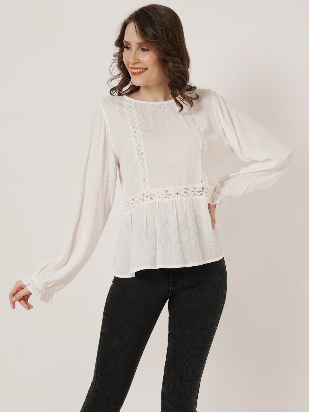 9 Impression Cotton Women Tops - Front View