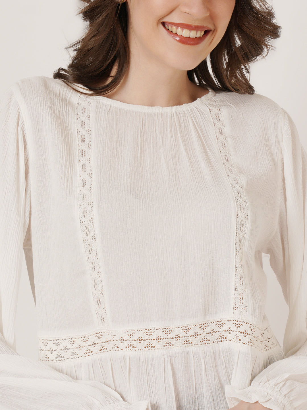 9 Impression Cotton Women Tops - Closure View