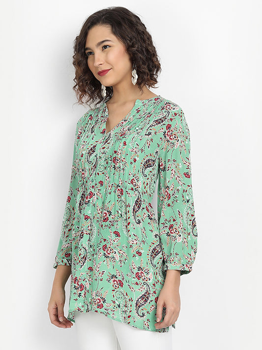 9 Impression Women Green Top