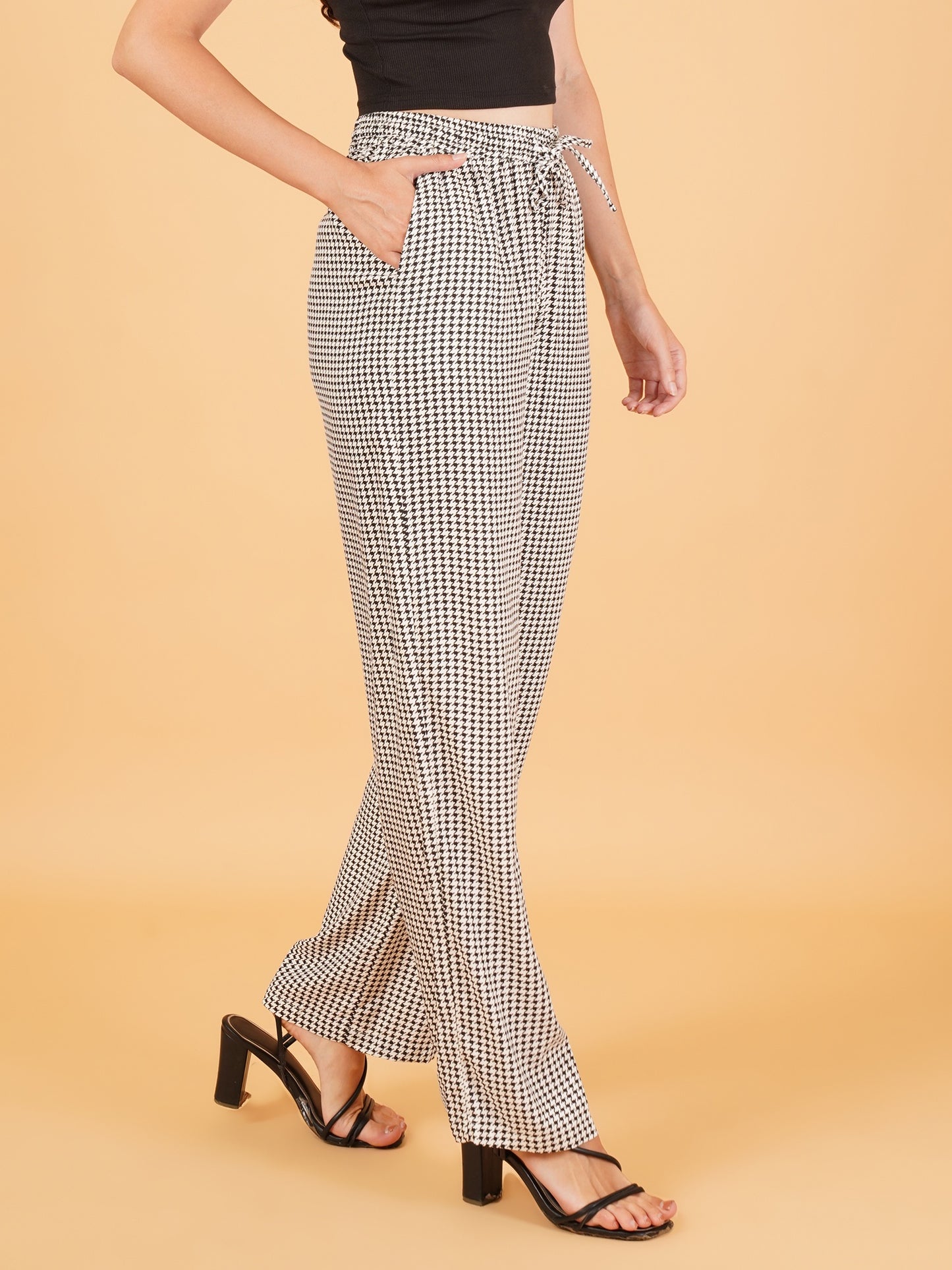 The Monochrome Glow Lounge Pants