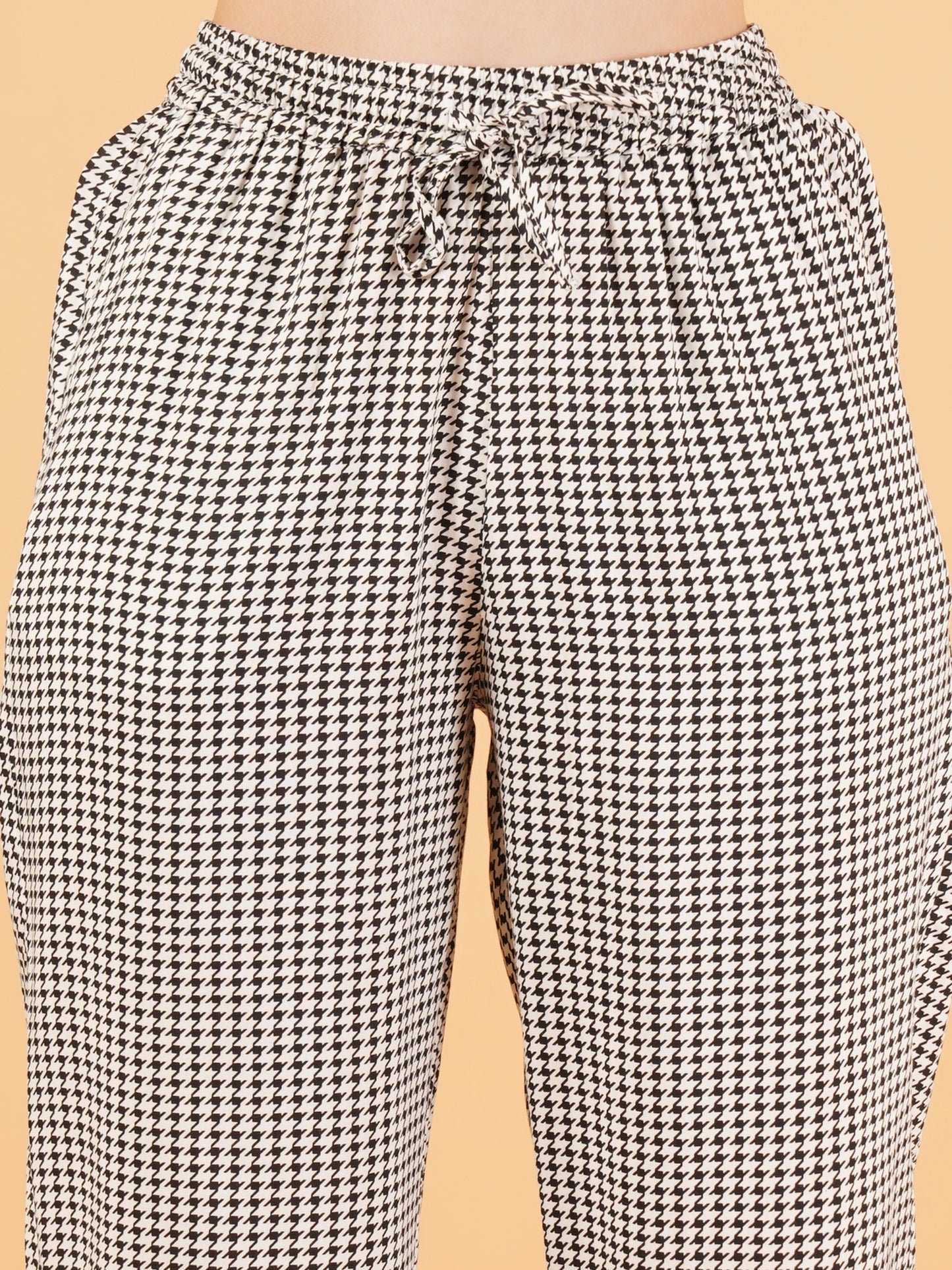 The Monochrome Glow Lounge Pants