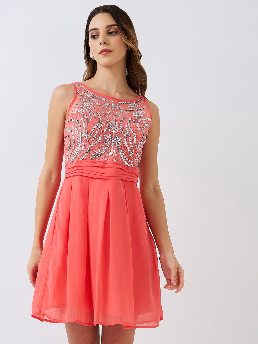 9 Impression Woman Red Dress - Valentine Day