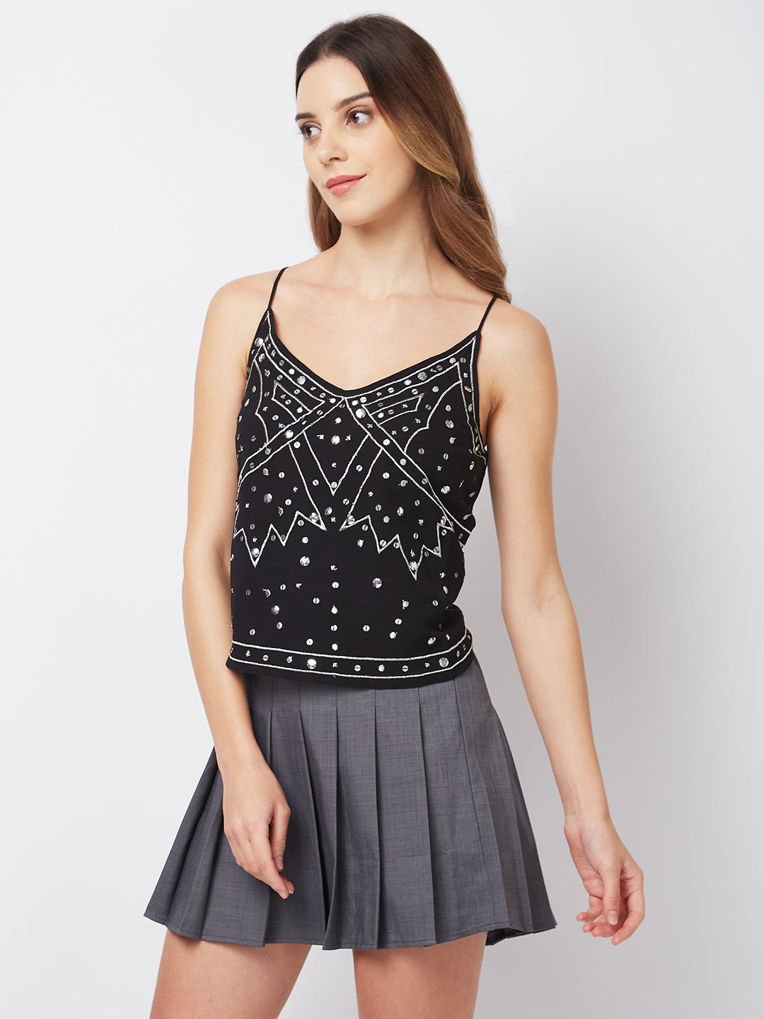 9 Impression The Astra Glam Crop Top