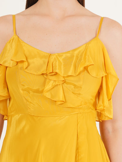 The Belle Ruffle Dress