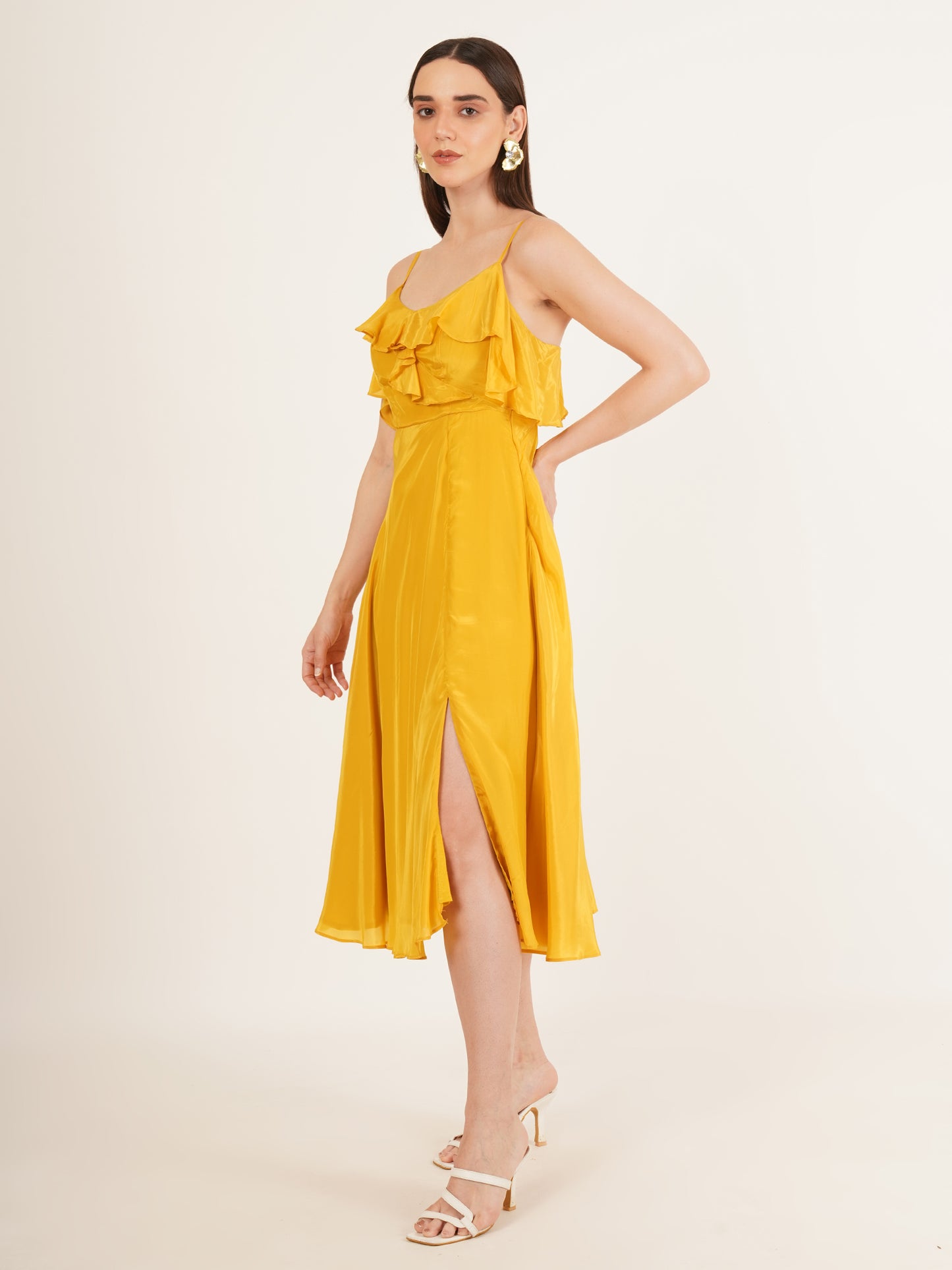 The Belle Ruffle Dress