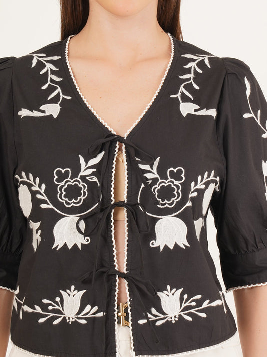 embroidery tops