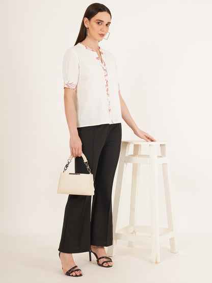 casual white tops
