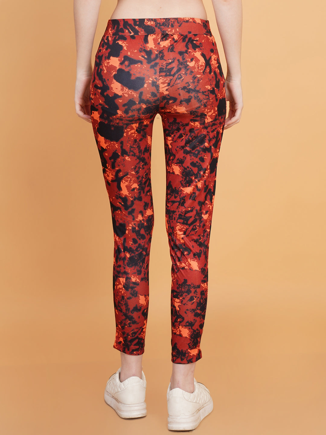 Women Printed Slim-Fit Track Pants