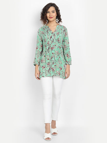 9 Impression Women Green Top