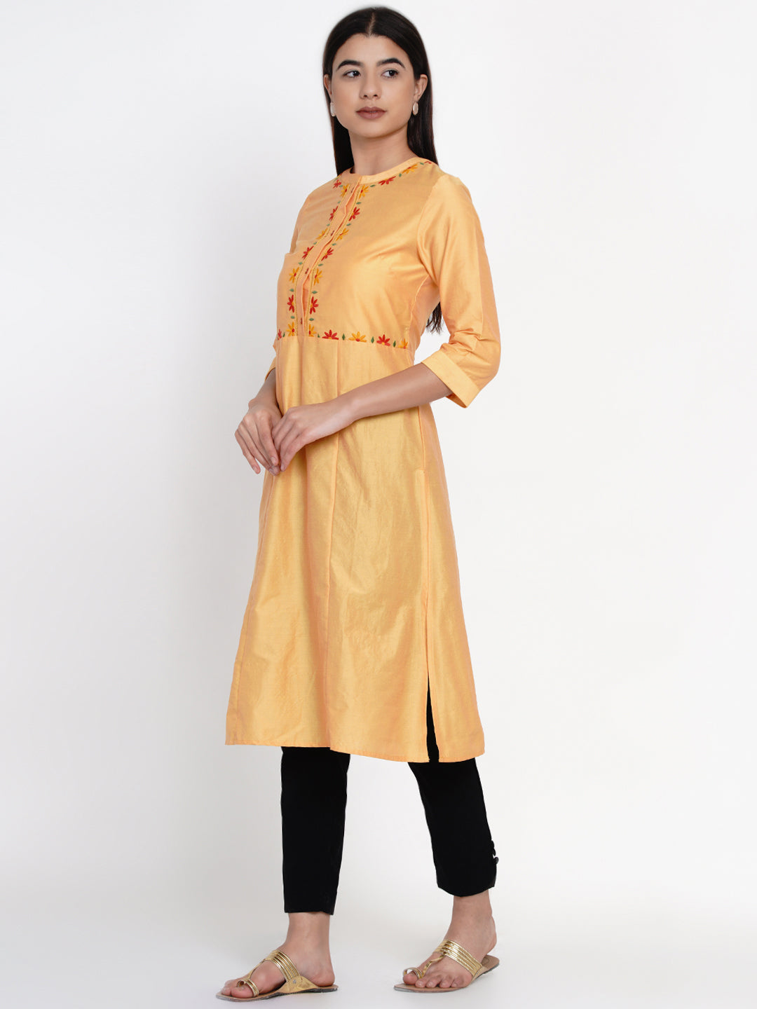 9 Impression Woman Silk Kurta