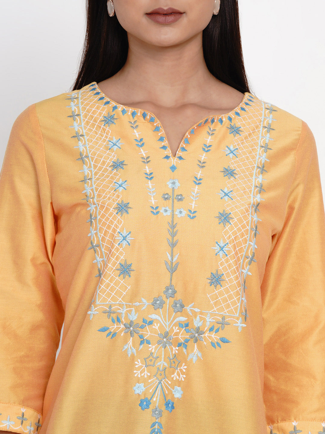 9 Impression Woman SIlk Kurta