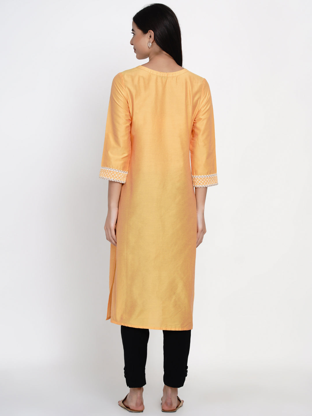 9 Impression Womans Golden Kurta