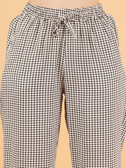 The Monochrome Glow Lounge Pants