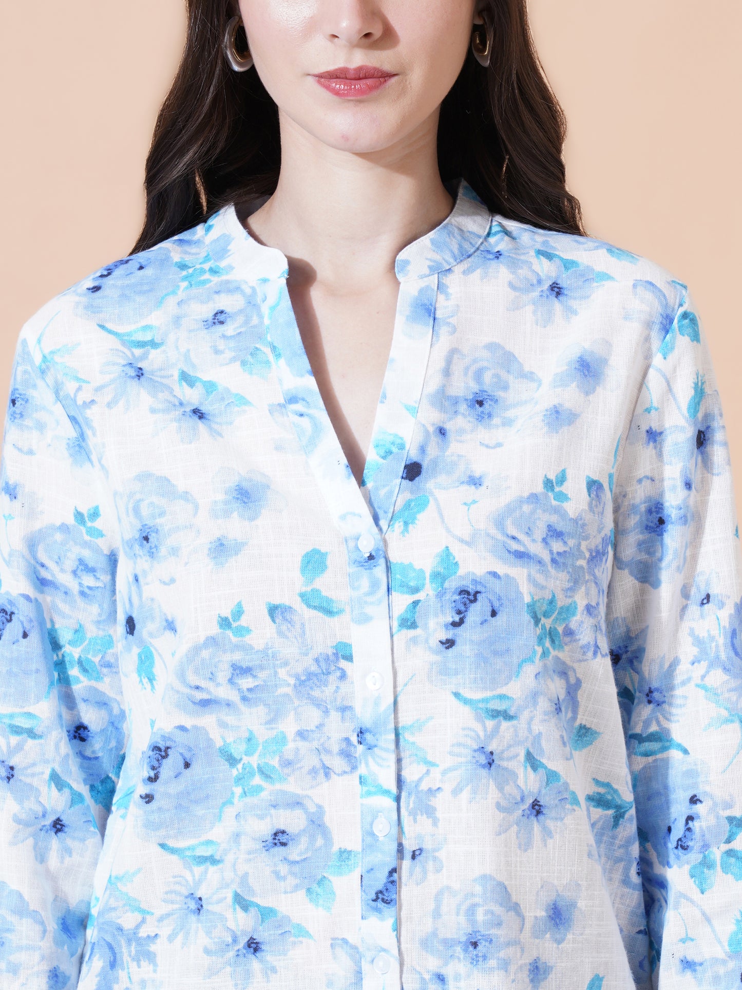 Women's Cotton Printed  Blouse.