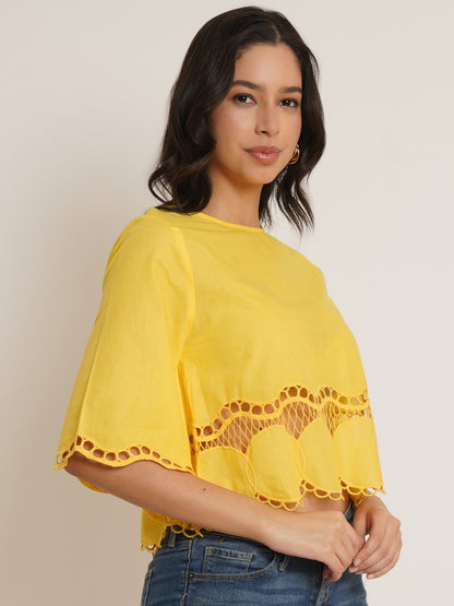 The Mango Crop Top