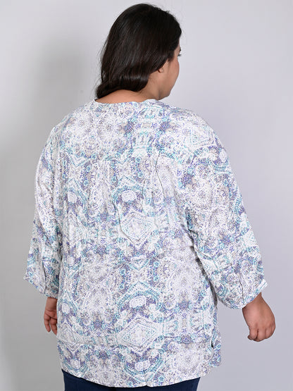 Plus Size Tops Back View